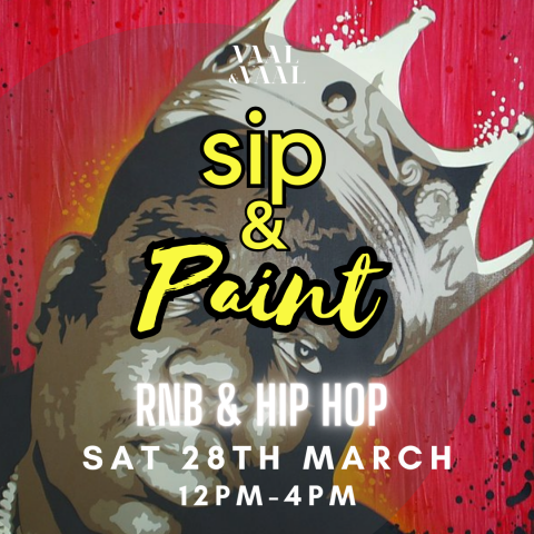 Sip & Paint : Hip Hop / RnB